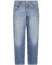 Maison Margiela - Buckle-Detail Straight-Leg Jeans - Lyst