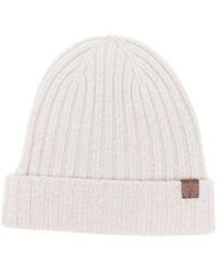 Eleventy - Gerippte Beanie Aus Kaschmir - Lyst