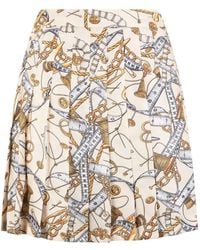 Moschino - Graphic-Pattern Midi Skirt - Lyst