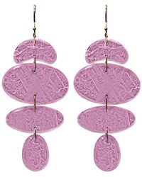 Ten Thousand Things - 18Kt Small Totem Morganite Earrings - Lyst