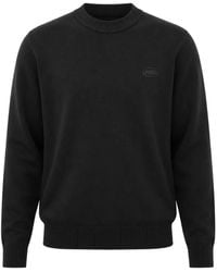 DIESEL - Logo-Patch Crew-Neck Sweatshirt - Lyst