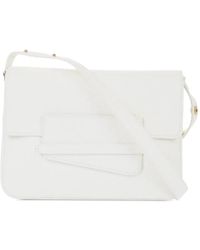 Il Bisonte - Hammered-Leather Shoulder Bag - Lyst