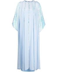 Baruni - Jasmine Sequin-embellished Cape Dress - Lyst