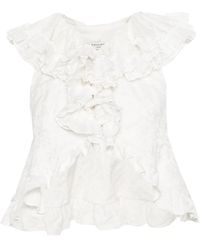 Philosophy Di Lorenzo Serafini - Blusa con motivo floral en jacquard - Lyst