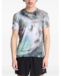 NNormal - Abstract-Print Raglan-Sleeve T-Shirt - Lyst