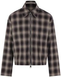 Meta Campania Collective - Tino Check-Pattern Zip-Up Jacket - Lyst