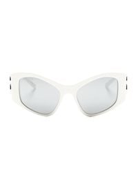 Balenciaga - Dynasty D-frame Logo-plaque Sunglasses - Lyst