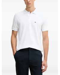 Lindbergh - Embroidered-Logo Polo Shirt - Lyst