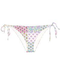 Mc2 Saint Barth - Bragas de bikini con motivo floral - Lyst
