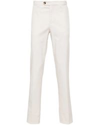 Brunello Cucinelli - Tapered-Leg Chinos - Lyst