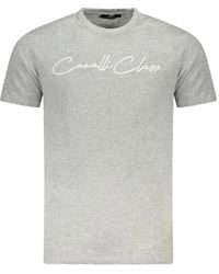 Roberto Cavalli - Logo-Print Short-Sleeve T-Shirt - Lyst