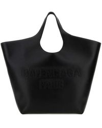 Balenciaga - Leather Large Mary-Kate Shopping Bag - Lyst