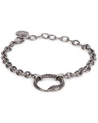 Roberto Cavalli - Chain Bracelet - Lyst
