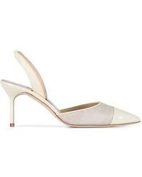 Manolo Blahnik - Capsli Slingback Pumps - Lyst