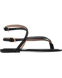Pollini - Capri Leather Sandals - Lyst