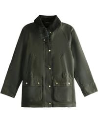 Barbour - Jacke Mit Geknöpften Taschen - Lyst