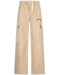 Palm Angels - Logo-Embroidered Trousers - Lyst