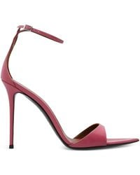 Giuseppe Zanotti - Pumps Intriigo Strap A Punta Aperta 105Mm - Lyst