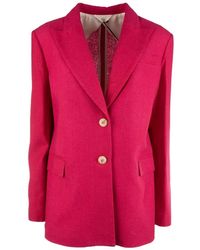VI TO VI - Single-Breasted Blazer - Lyst