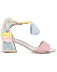 Kat Maconie - Kay Tassel-Embellishment Sandals - Lyst