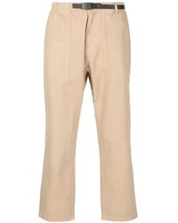 Gramicci - Belted Cotton Trousers - Lyst
