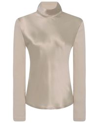 Rosetta Getty - T-Shirt Met Col - Lyst