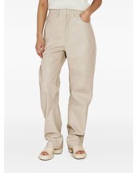 Entire studios - Faux-Leather Trousers - Lyst