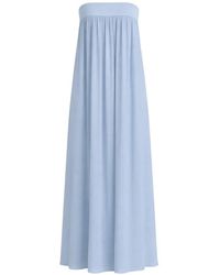 Reformation - Robe-Bustier Longue Maribelle À Design Drapé - Lyst