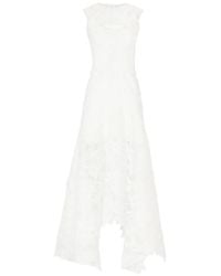 Costarellos - Janica Lace Asymmetric Dress - Lyst