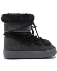 Moon Boot - "Ltrack" Faux Fur Wp Boot - Lyst