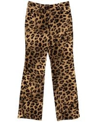 Ba&sh - Animal-Print Trousers - Lyst