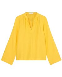 Marc O' Polo - Bell-Sleeve Linen Blouse - Lyst