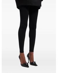 Balenciaga - Techwear Logo-Embroidered Knitted Leggings - Lyst