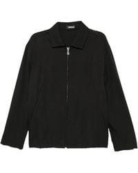 Imperial - Zip-Up Elasticated-Hem Shirt - Lyst