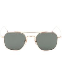 Thom Browne - Square-Frame Double-Bridge Sunglasses - Lyst