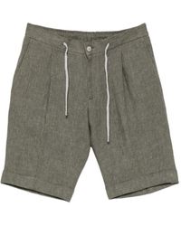 Barba Napoli - Capri Drawstring-Waist Deck Shorts - Lyst