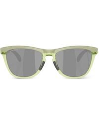 Oakley - Frogskins Range Xl Transparent Fern Square-Frame Sunglasses - Lyst