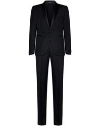 Tagliatore - Satin-Shawl Lapels Tuxedo - Lyst
