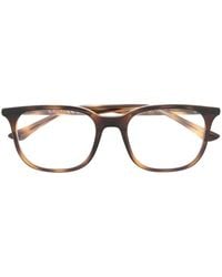 Ray-Ban - Tortoiseshell-Effect Square-Frame Glasses - Lyst