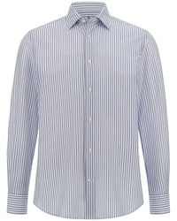 BOGGI - Camicia A Righe - Lyst