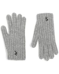 Ruslan Baginskiy - Ribbed Embroidered Gloves - Lyst