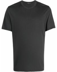 James Perse - Short-Sleeved Cotton T-Shirt - Lyst