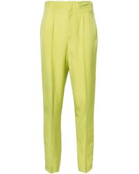 Ralph Lauren Collection - High-waisted Slim-fit Trousers - Lyst