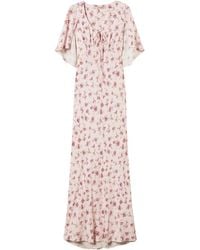 Twinset - Floral-Print Maxi Dress - Lyst