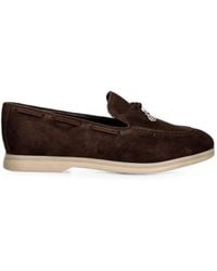 Guess - Aryanai Loafer Aus Wildleder - Lyst