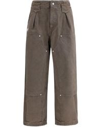 KENZO - Weave Double Knee Trousers - Lyst