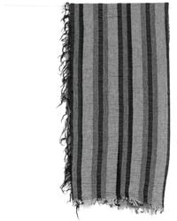 Forme D'expression - Striped Frayed Scarf - Lyst
