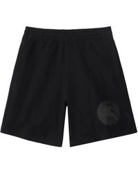 Burberry - Shorts mit Equestrian Knight-Print - Lyst