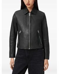 AllSaints - Chaqueta Danbury Con Cremallera - Lyst