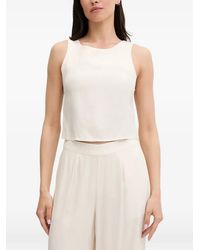 Guess - Bow-Detail Open-Back Top - Lyst